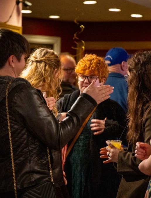A Lobby Photo of the Embassy Theater during AAC's Mountain Maryland Film Festival